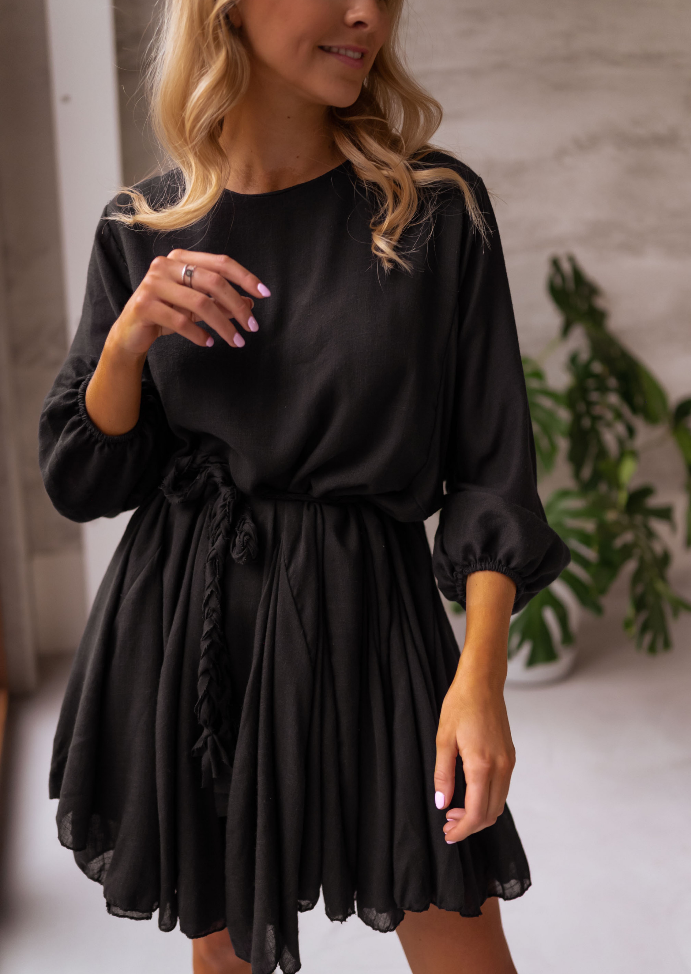 Black Solène dress*EASY CLOTHES Store